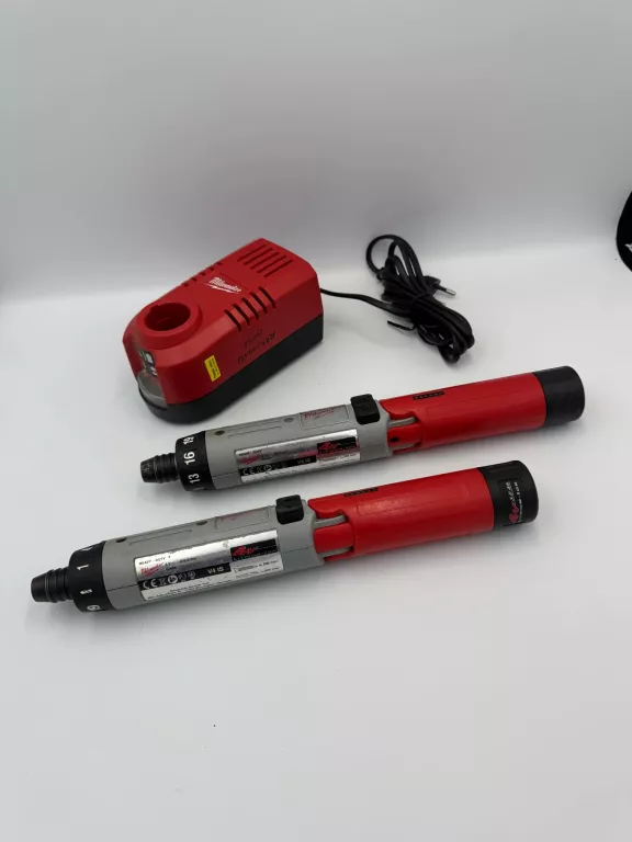 WKRĘTARKA AKUMULATOROWA MILWAUKEE V4 IS-32C X2 + ŁADOWARKA V4C