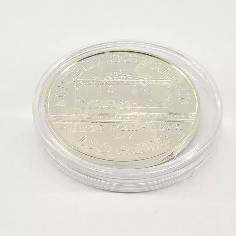 SREBRNA MONETA WIENER PHILHARMONIKER REPUBLIK OSTERREICH 1,5 EURO 2021 1OZ