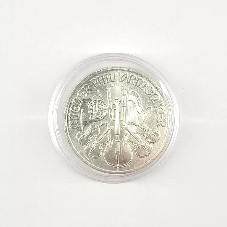 SREBRNA MONETA WIENER PHILHARMONIKER REPUBLIK OSTERREICH 1,5 EURO 2021 1OZ
