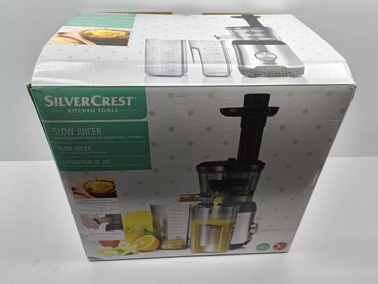 SILVERCREST WYCISKARKA WOLNOOBROTOWA SSJK 300 A1
