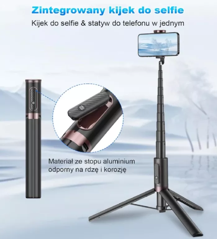 TONEOF 170CM KIJEK DO SELFIE STATYW