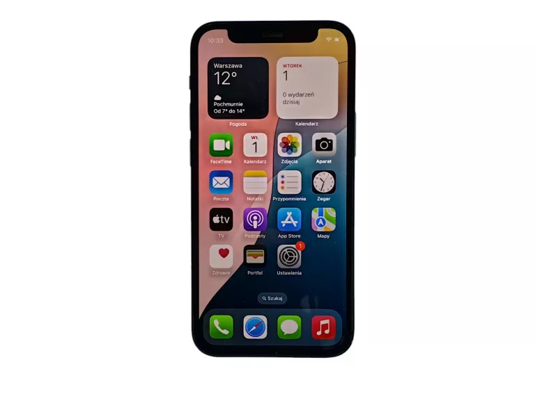 TELEFON APPLE IPHONE 12 MINI 4/64GB 5.40" 12/12MPX KONDYCJA BATERII: 74%