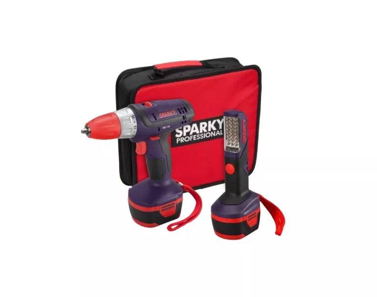 ZESTAW! WKRĘTARKA SPARKY BR 12E + LATARKA SPARKY FL 12L 2X1,5AH