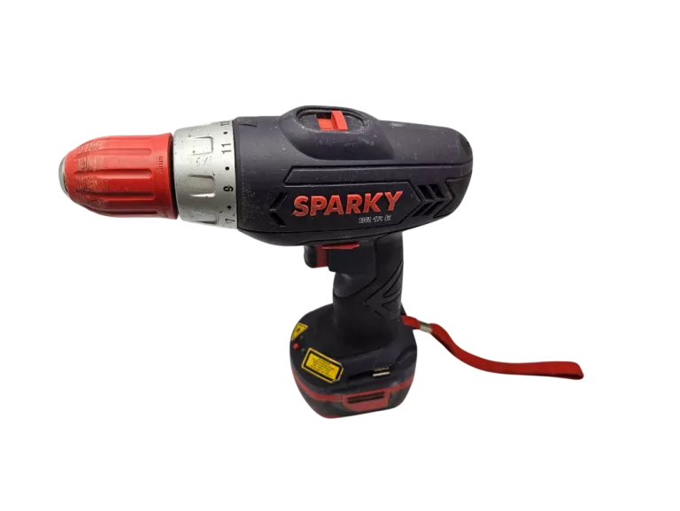 ZESTAW! WKRĘTARKA SPARKY BR 12E + LATARKA SPARKY FL 12L 2X1,5AH