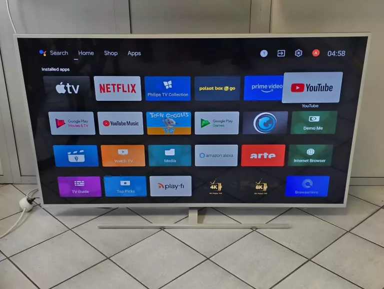 TELEWIZOR PHILIPS 65 CALI AMBILIGHT ANDROID TV 4K LED WROCŁAW