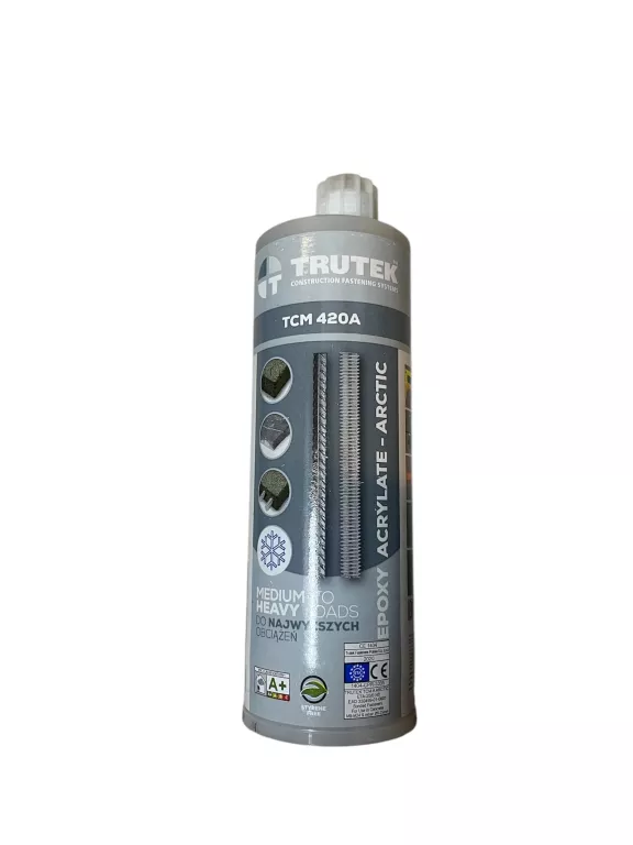 KOTWA CHEMICZNA DO BETONU I ŻELBETU TRUTEK TCM 420A 400ML