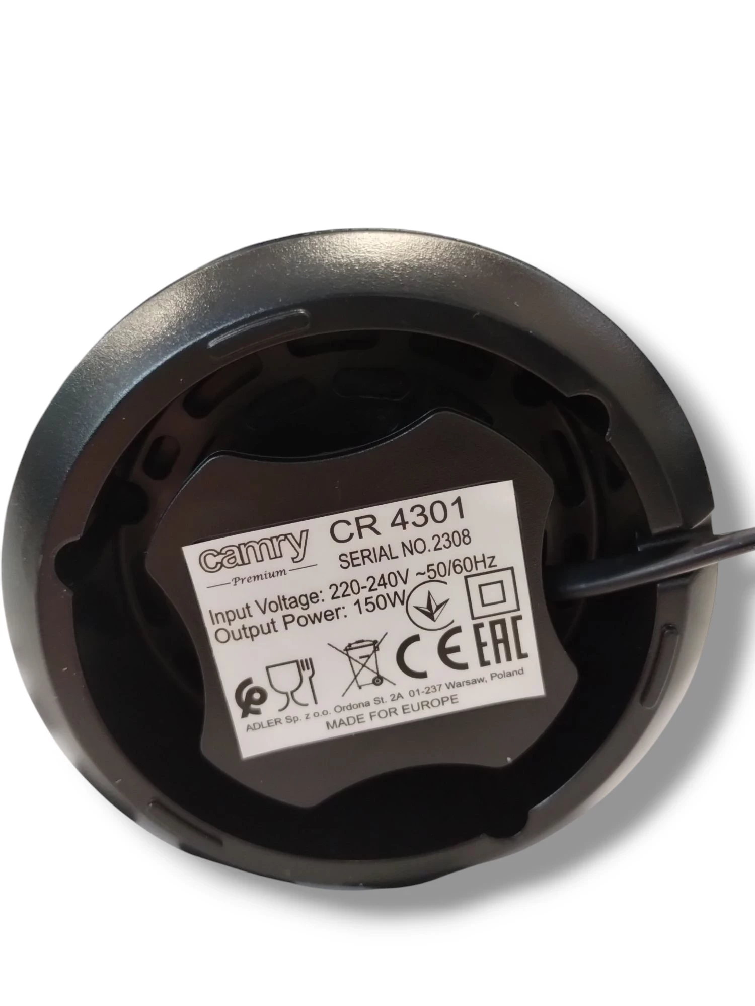 mlynek-do-kawy-elektryczny-camry-cr-4301-bg-150w-czarny-ean-gtin-5905575901378