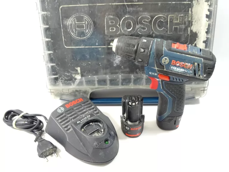 WKRETARKA BOSCH GSR 10,8-2LI 2AKU WALIZKA