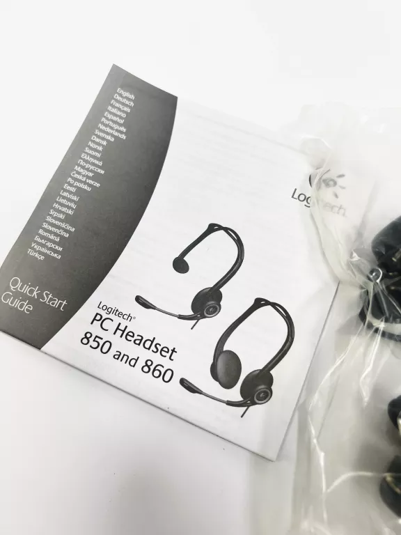 SŁUCHAWKI Z MIKROFONEM LOGITECH OEM PC HEADSET 860