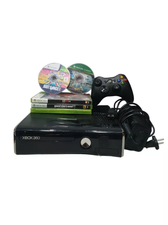 KONSOLA XBOX 360 320GB Z GRAMI