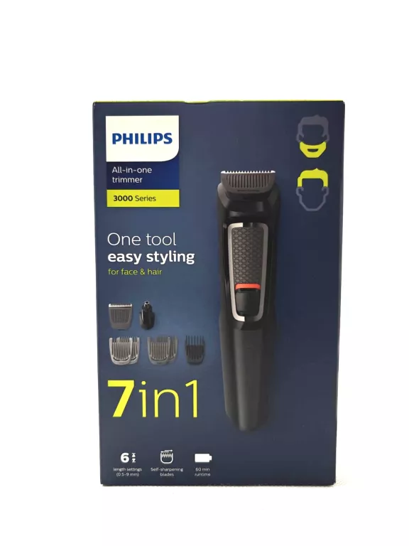 TRYMER MASZYNKA DO GOLENIA PHILIPS MULTIGROOM SERIES 3000 MG 3720/15