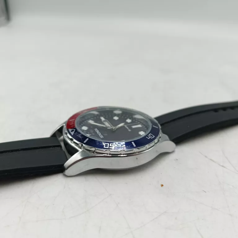 ZEGAREK MĘSKI SEKONDA SPORTS 1580 - GRANATOWY 50METRÓW