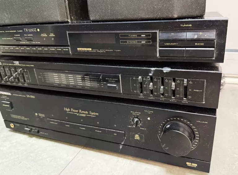 TUNER PIONEER TX 1210Z + 2X GŁOŚNIKI