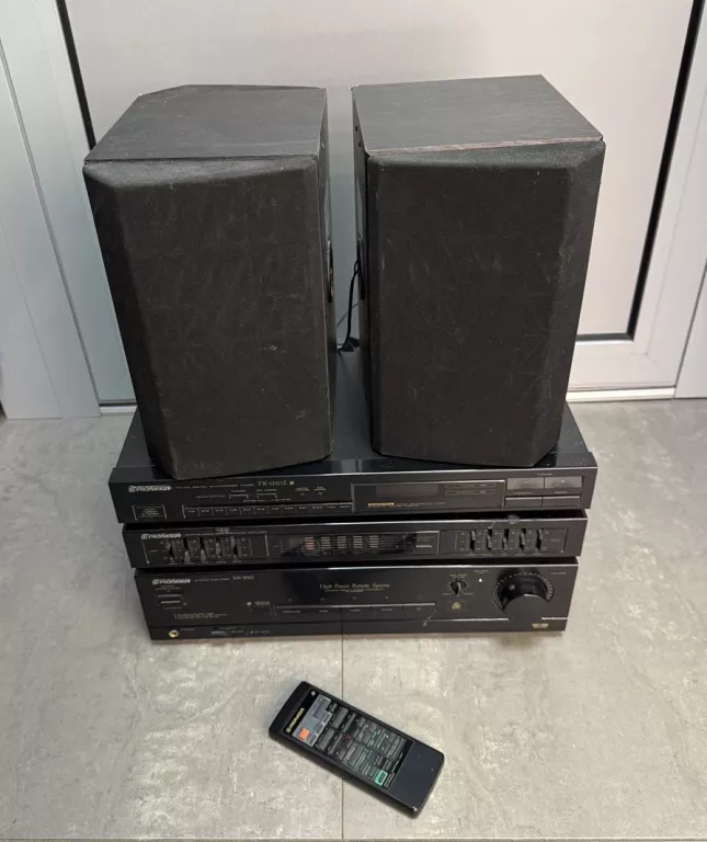 TUNER PIONEER TX 1210Z + 2X GŁOŚNIKI