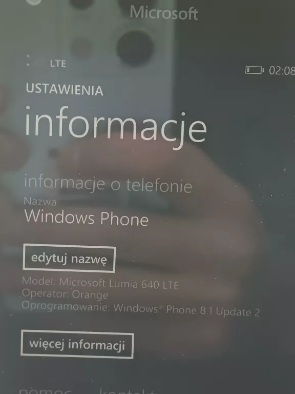 MICROSOFT LUMIA 640 LTE 8/1 GB + ŁAD
