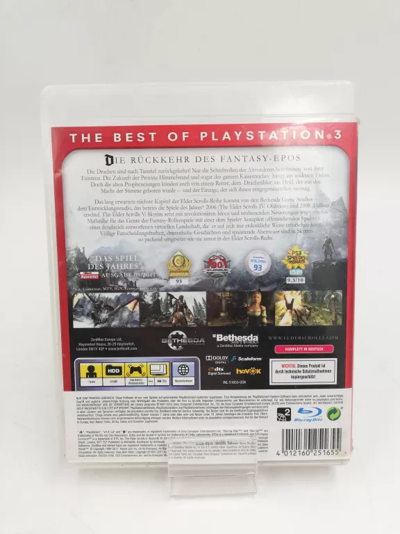 GRA THE GLDER SCROLLS V SKYRIM PS3