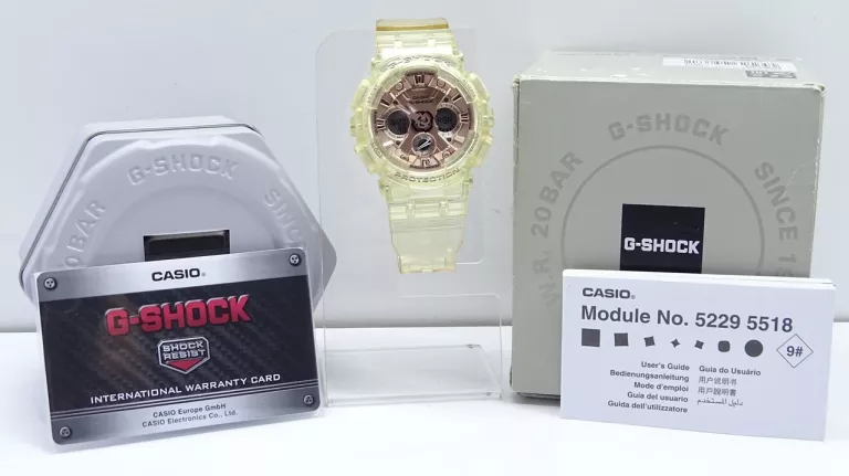 ZEGAREK CASIO G-SHOCK GMA-S120SR ZESTAW