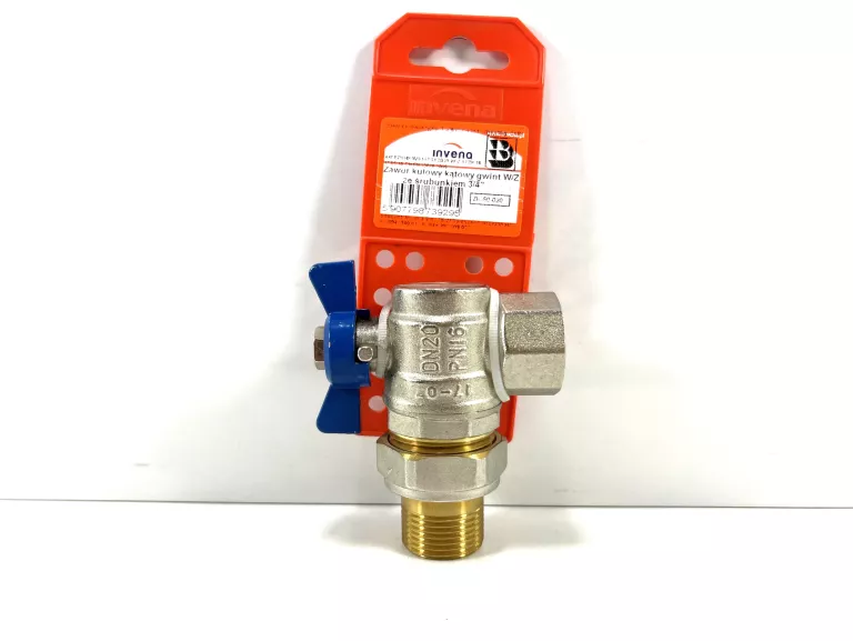 ZAWÓR KĄTOWY INVENA 3/4'' ZK-50-020-B