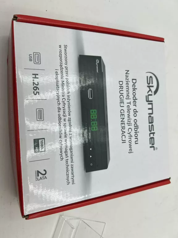 DEKODER SKYMASTER DVBT 2 KOMPLET