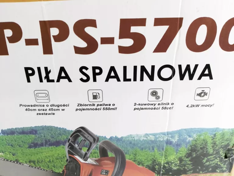 PILARKA SPALINOWA MAJSTER MP-PS-5700 5,7KM KOMPLET