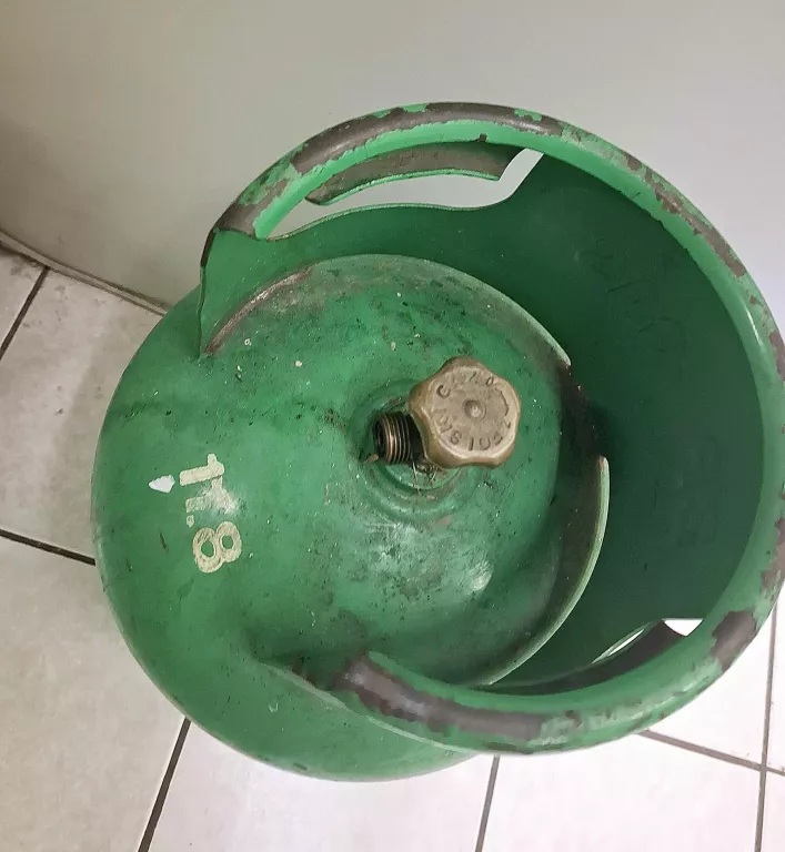 DUŻA BUTLA GAZOWA ZIELONA 11KG