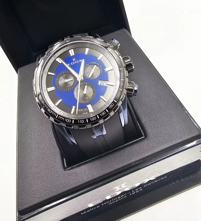 ZEGAREK MĘSKI EDOX GRAND OCEAN 10226 + PUDEŁKO