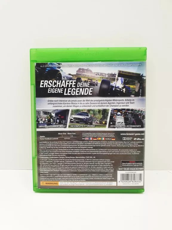 F1 2016 XBOX ONE