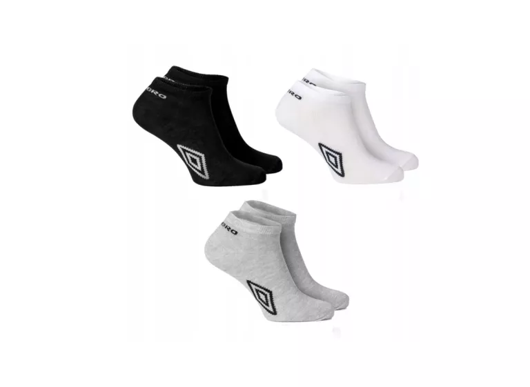 SKARPETKI UMBRO 43-46 3PAK KOLOROWE STOPKI