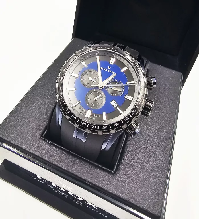 ZEGAREK MĘSKI EDOX GRAND OCEAN 10226 + PUDEŁKO
