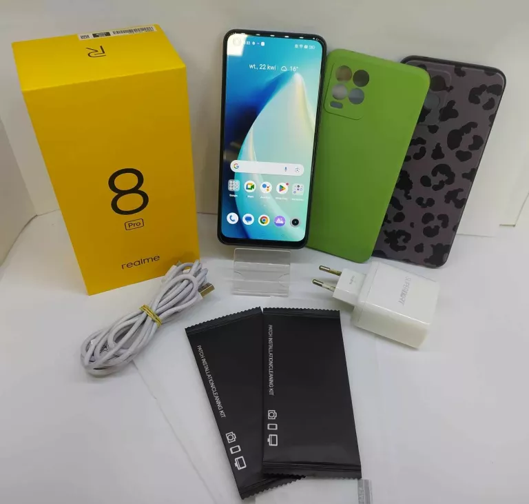 TELEFON REALME 8 PRO 8/128 GB ZESTAW