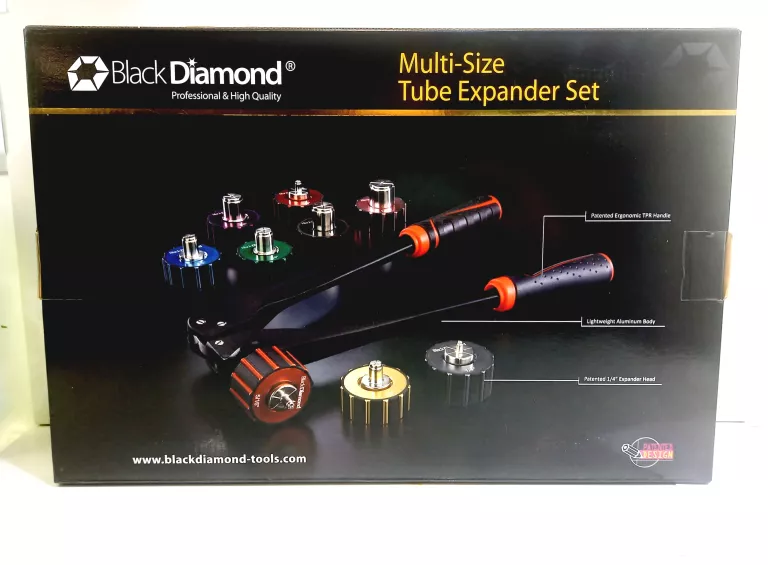 ZESTAW BLACK DIAMOND 13800 DO ROZTŁACZANIA RUR CALOWYCH, EKSPANDER