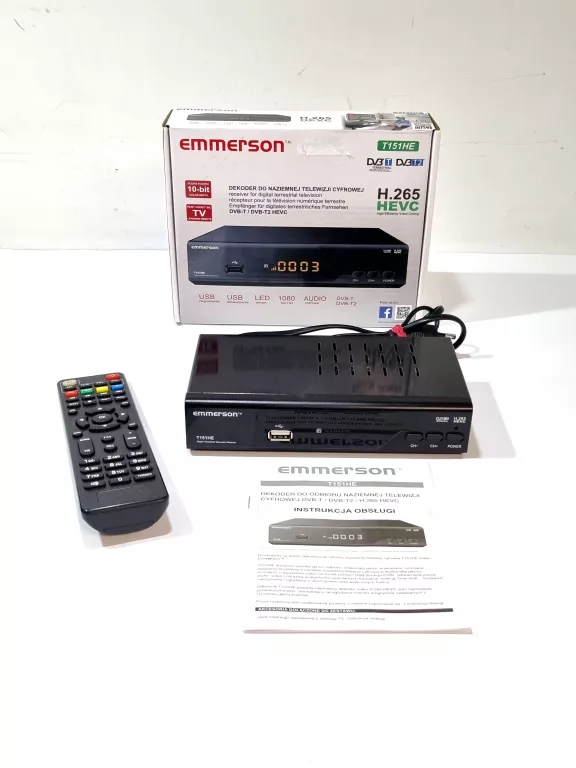 DEKODER DVBT2 EMMERSON T145HD
