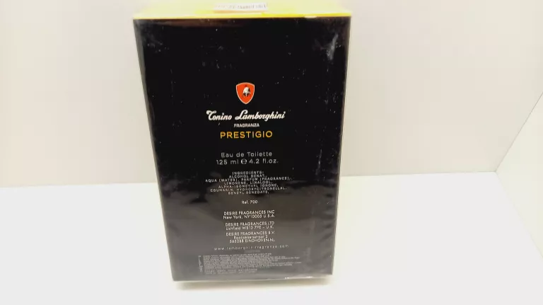 TONINO LAMBORGHINI PRESTIGIO 125 ML WODA TOALETOWA