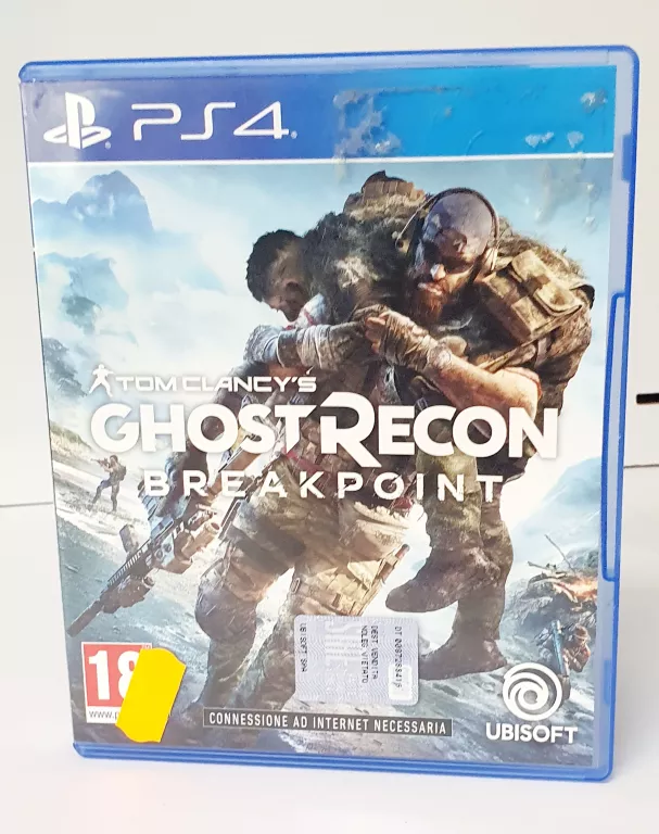 GRA TOM CLANCY'S GHOST RECON:BREAKPOINT PS4