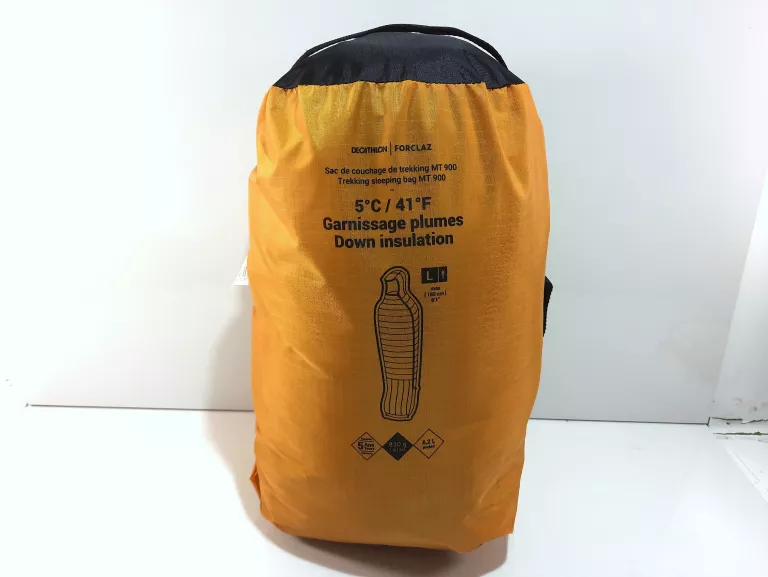 ŚPIWÓR TREKKINGOWY FORCLAZ MT900 5°C PUCHOWY ROZMIAR L
