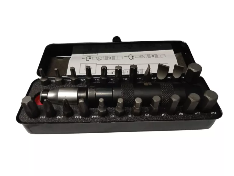 BAHCO 7823 WKRĘTAK UDAROWY NA BITY 5/16'' 23 ELEMENTY