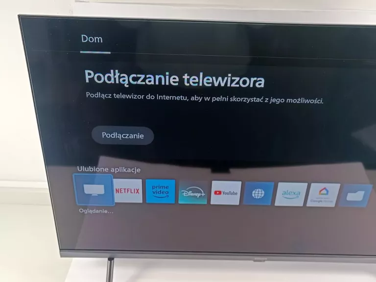 TELEWIZOR 32 CALI LED PHILIPS 32PFS6109/12 SMART TV FULL HD CZARNY