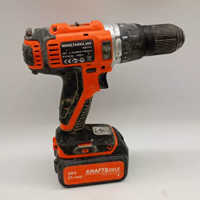 wkretarka-kraft-dele-kd-1751-akumulator-ladowarka-stan-11323-2