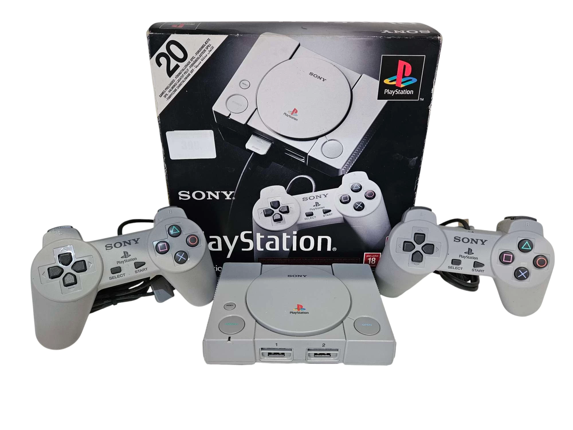 KONSOLA SONY PLAYSTATION CLASSIC SCPH-1000R / 20 GIER