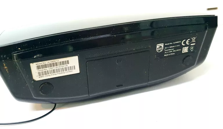 RADIO BUDZIK PHILIPS AJ3400/12 CZARNY