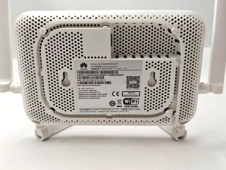 ROUTER HUAWEI ECHOLIFE EG8245W5-6T