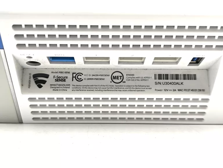 ROUTER F-SECURE SE161 + ZAS