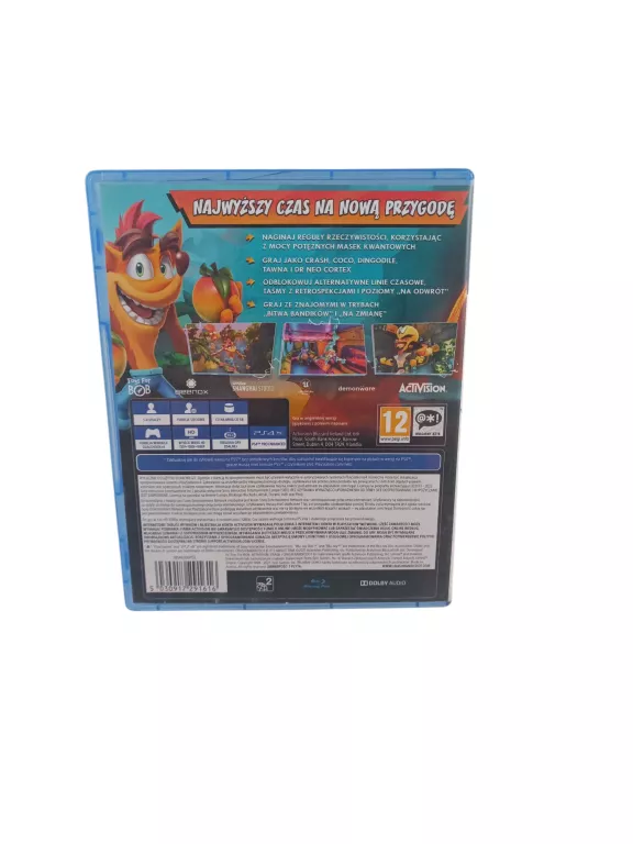 GRA PS4 CRASH BANDICOOT 4: NAJWYŻSZY CZAS