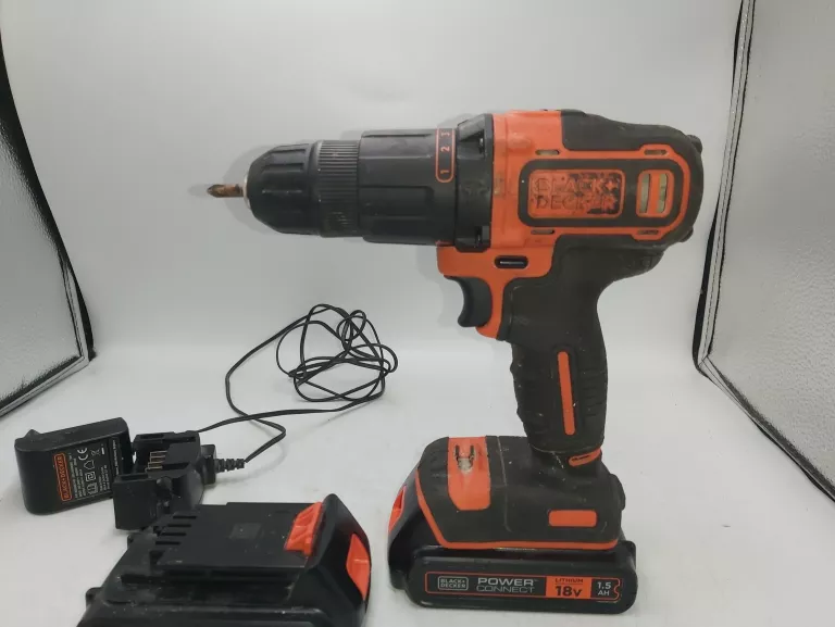 WKRĘTARKA BLACK&DECKER BCD700S + 2 AKU 1,5AH + ŁADOWARKA!!!