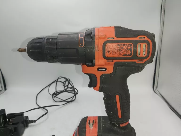 WKRĘTARKA BLACK&DECKER BCD700S + 2 AKU 1,5AH + ŁADOWARKA!!!