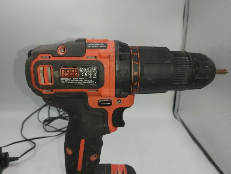 WKRĘTARKA BLACK&DECKER BCD700S + 2 AKU 1,5AH + ŁADOWARKA!!!