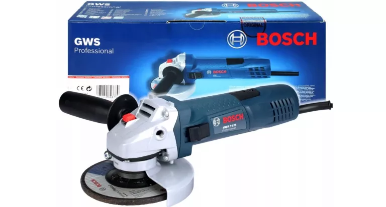 BOSCH SZLIFIERKA KĄTOWA SIECIOWA 720W 125MM GWS 7-125