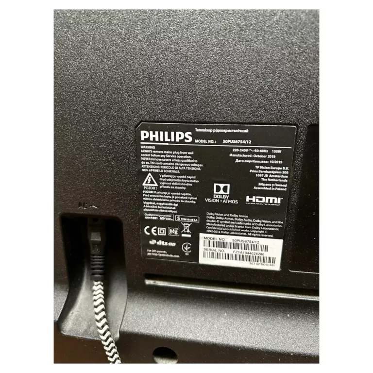 TELEWIZOR PHILIPS 50PUS6754/12