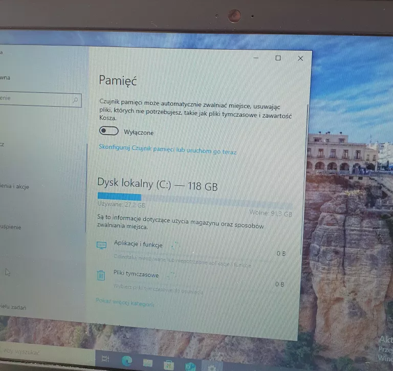 LAPTOP SAMSUNG 905S - 4GB RAM - DYSK 120GB - WIN 10 PRO