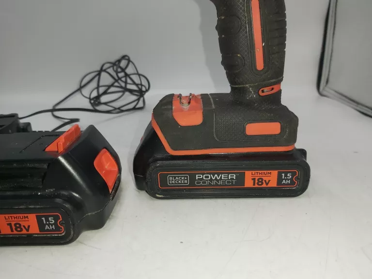 WKRĘTARKA BLACK&DECKER BCD700S + 2 AKU 1,5AH + ŁADOWARKA!!!